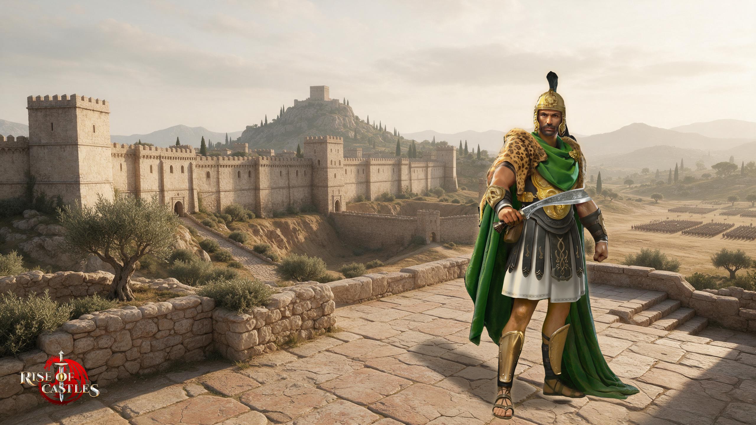 Hannibal holds the Siege combat slot, yet four of his eight formation skills push Footman squads instead. ⚔️