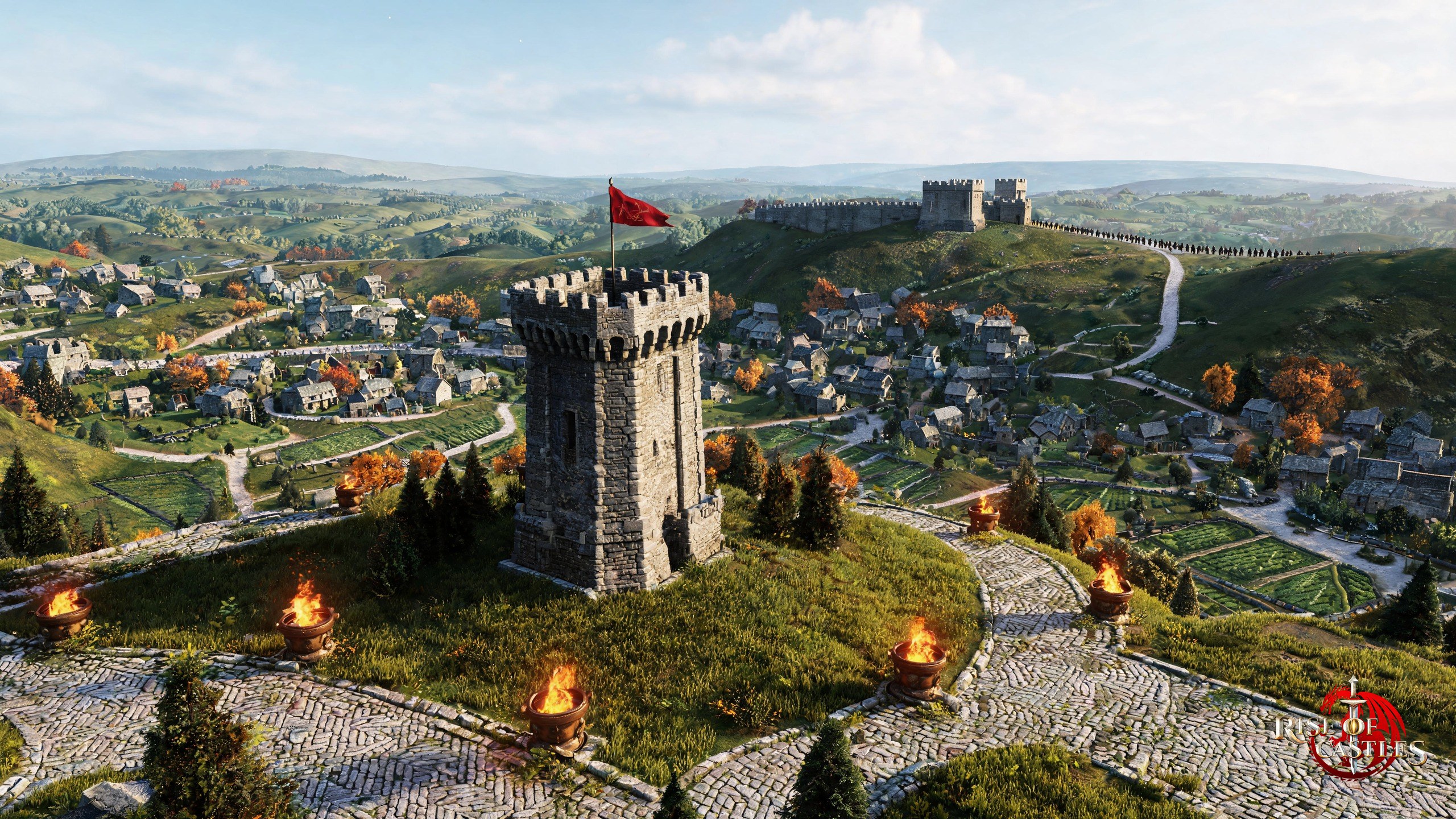 The in-game tip for Alliance territory says more resource plots raise output, and to balance the plot types.