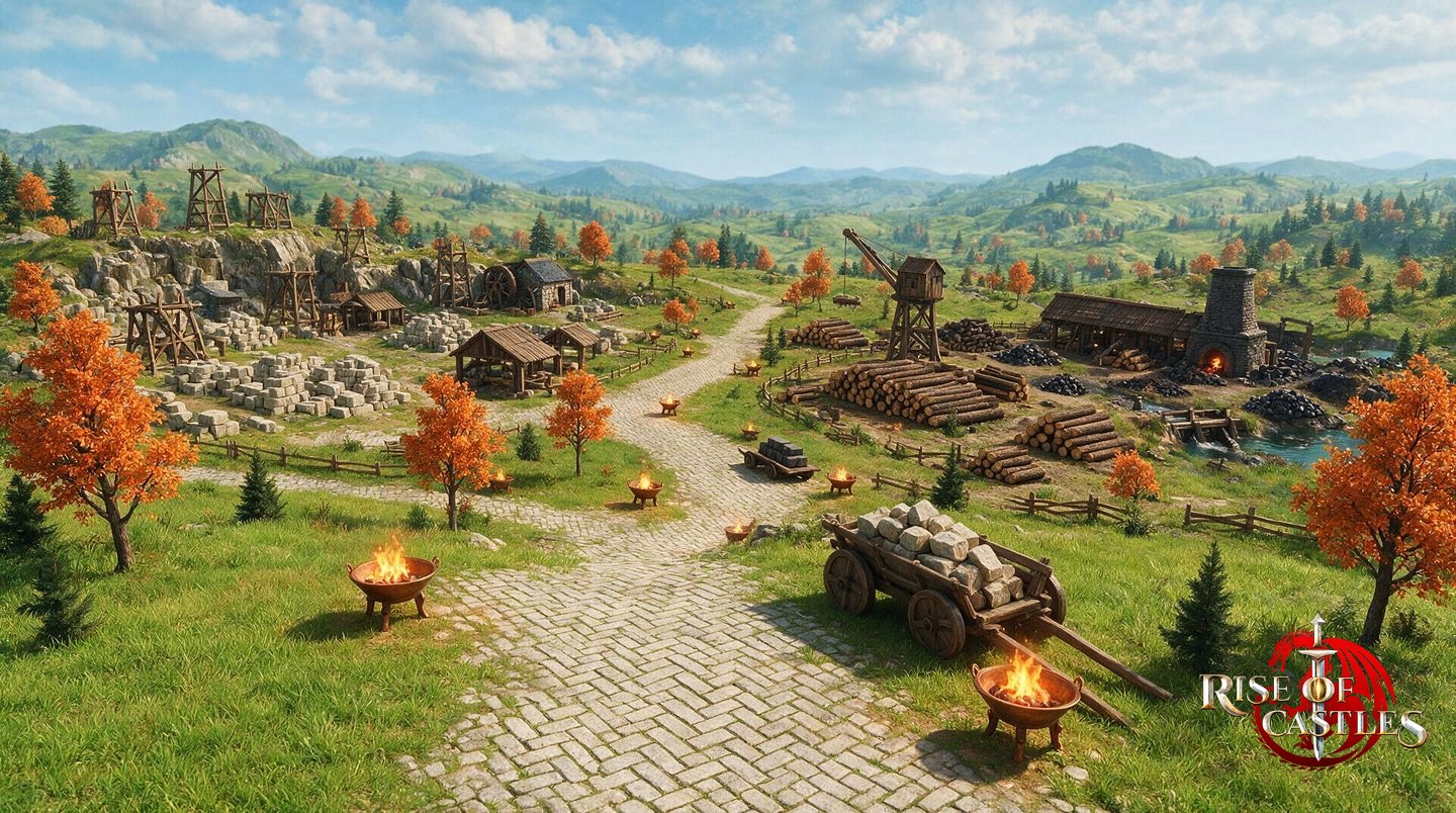 A gather march to a Resource Plot leaves you watching the map with nothing to tap.